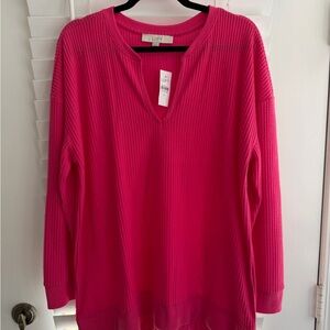 LOFT Waffle Knit Sweater
